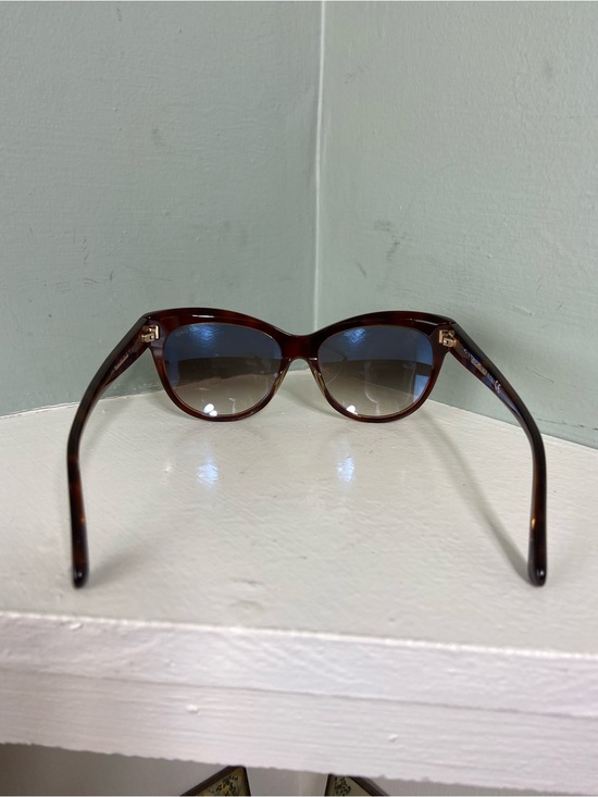 Tom Ford Lily TF430 56F Tortoise Cat Eye Plastic Sunglasses Frame 56-16-140 main image 6